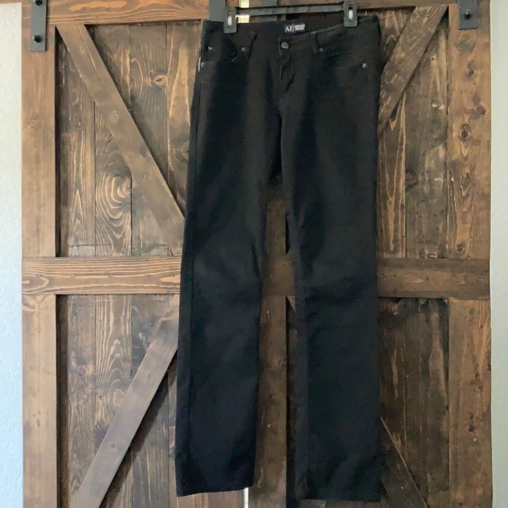 Armani Black Jeans size 28